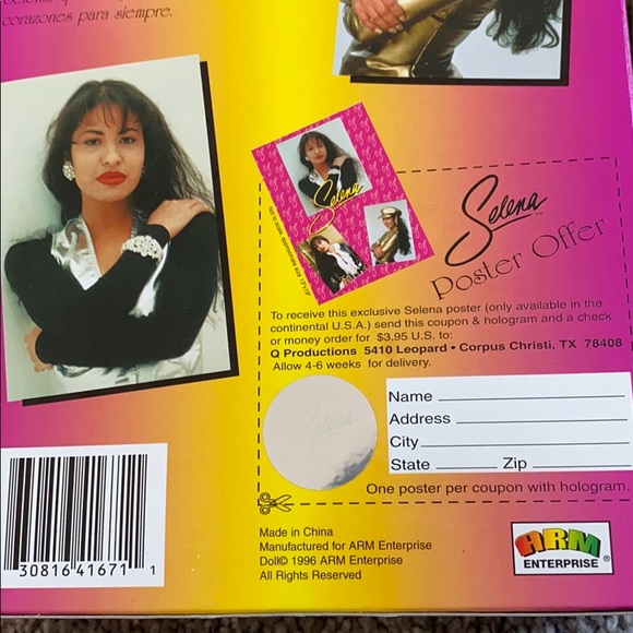 Limited edition Selena doll - Picture 5 of 8